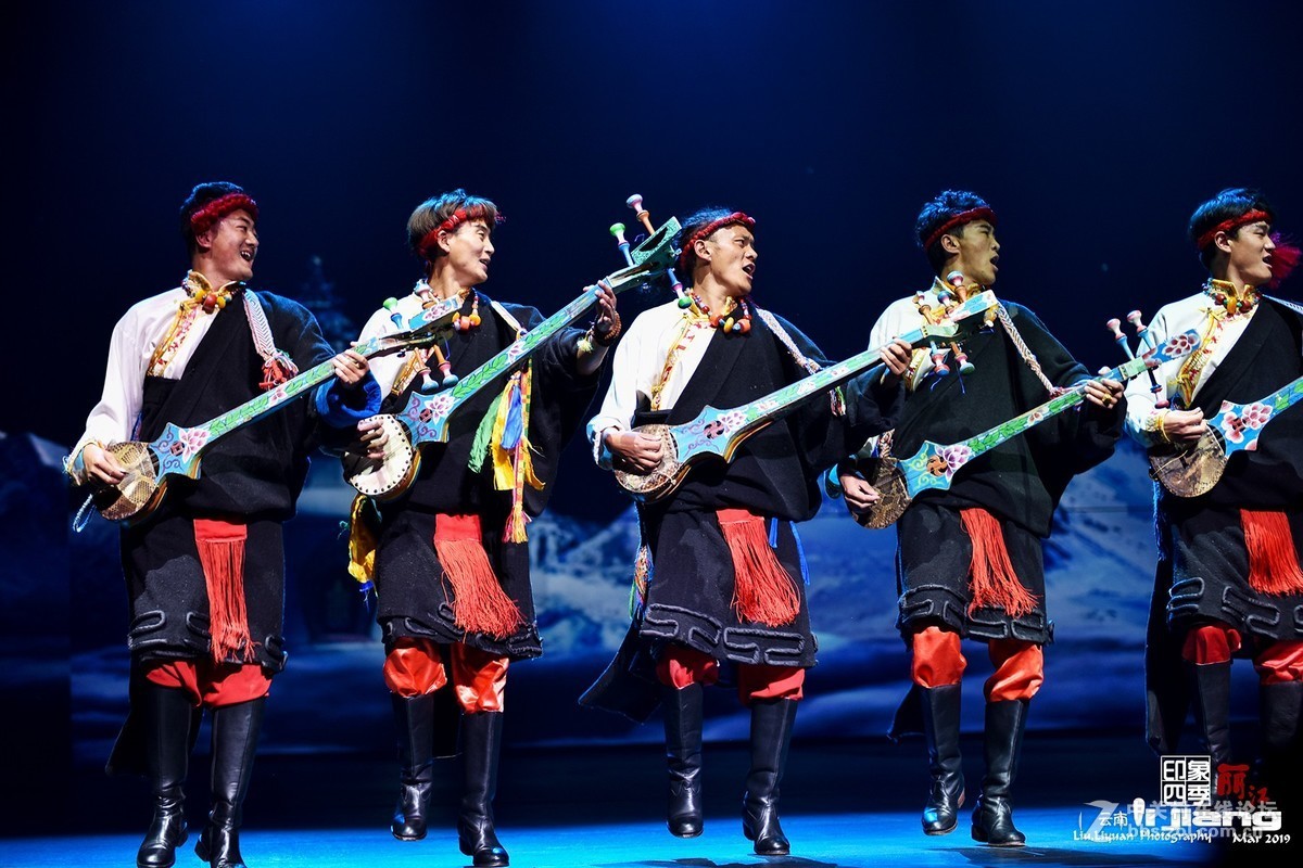 丽江千古情现场抓拍