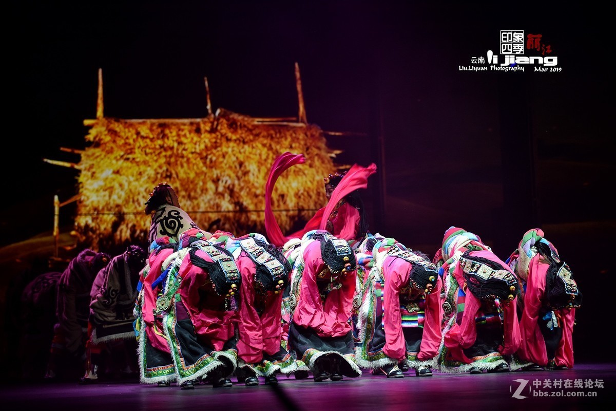 丽江千古情现场抓拍