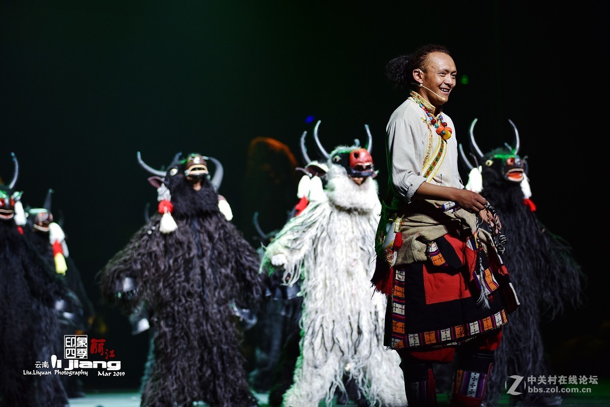 丽江千古情现场抓拍