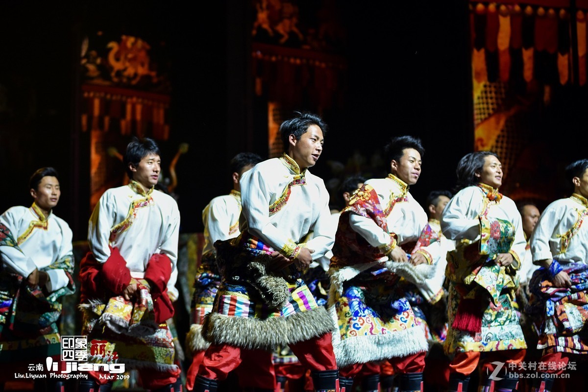 丽江千古情现场抓拍