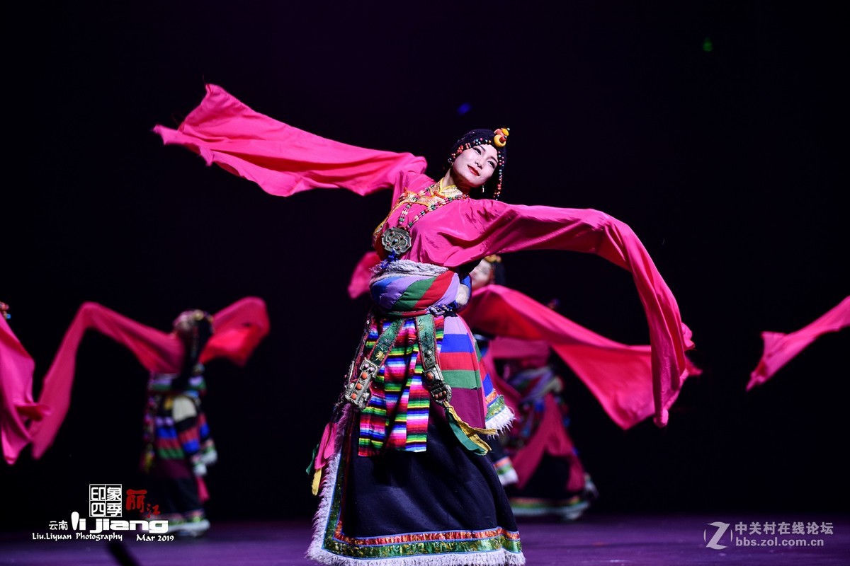 丽江千古情现场抓拍