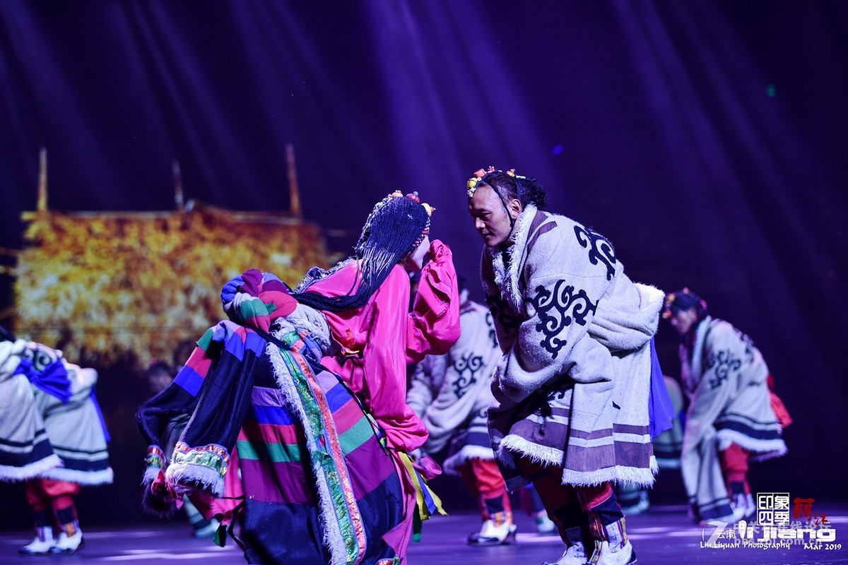 丽江千古情现场抓拍