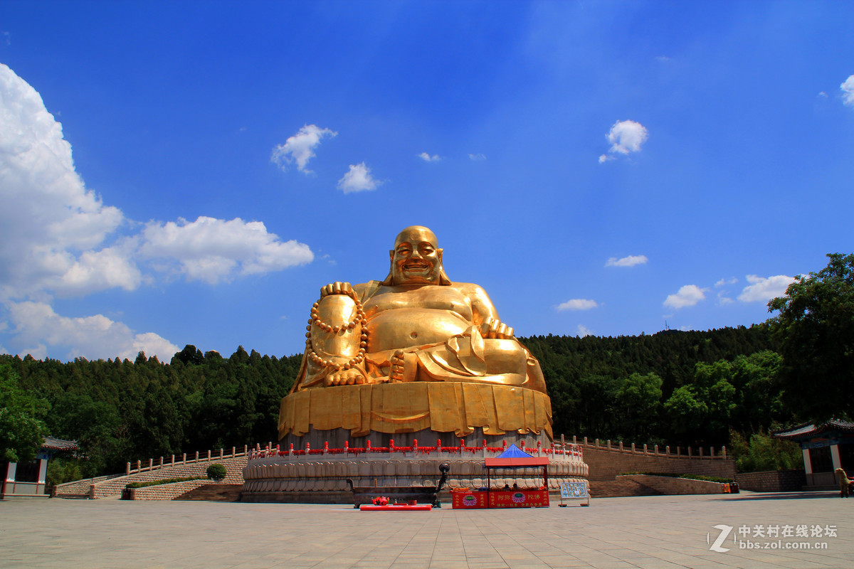 千佛山风景图片