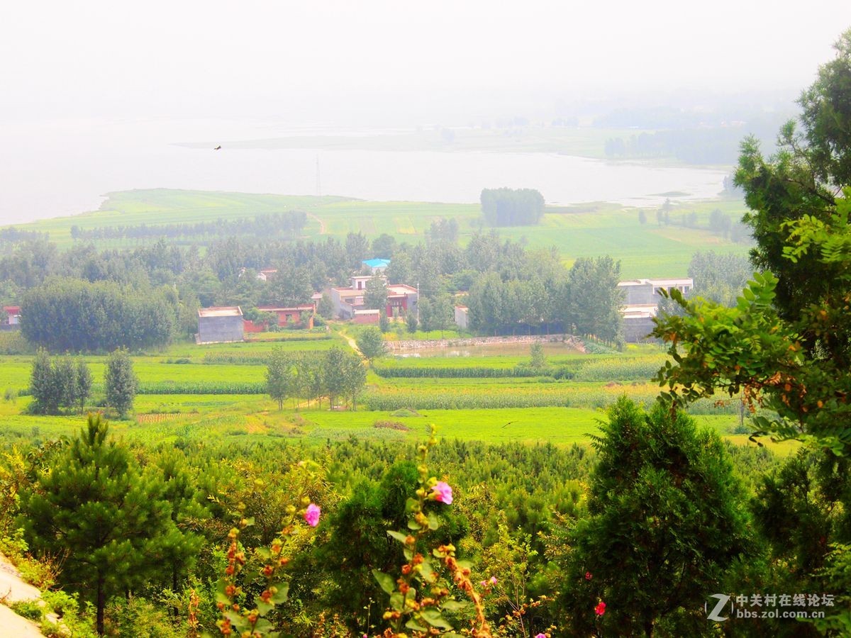 泌阳羊册华山湖自然风光