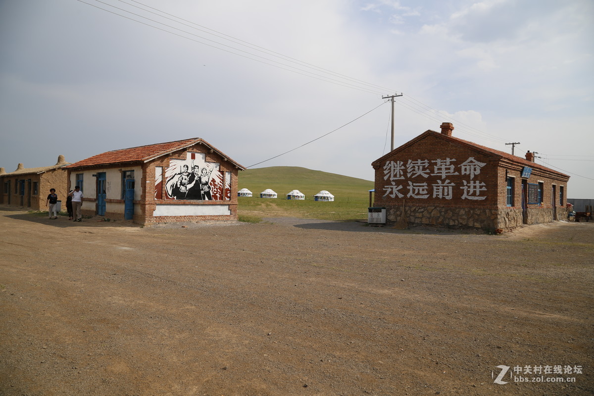 狼图腾电影拍摄基地天边草原