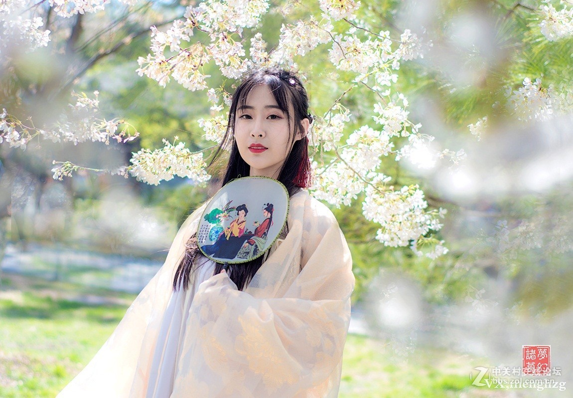 【梦幻美拍】樱花秀美映佳人