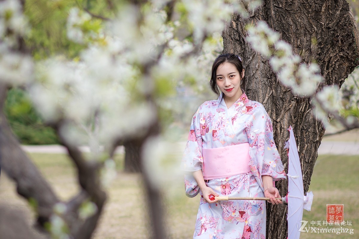【梦幻美拍】樱花秀美映佳人