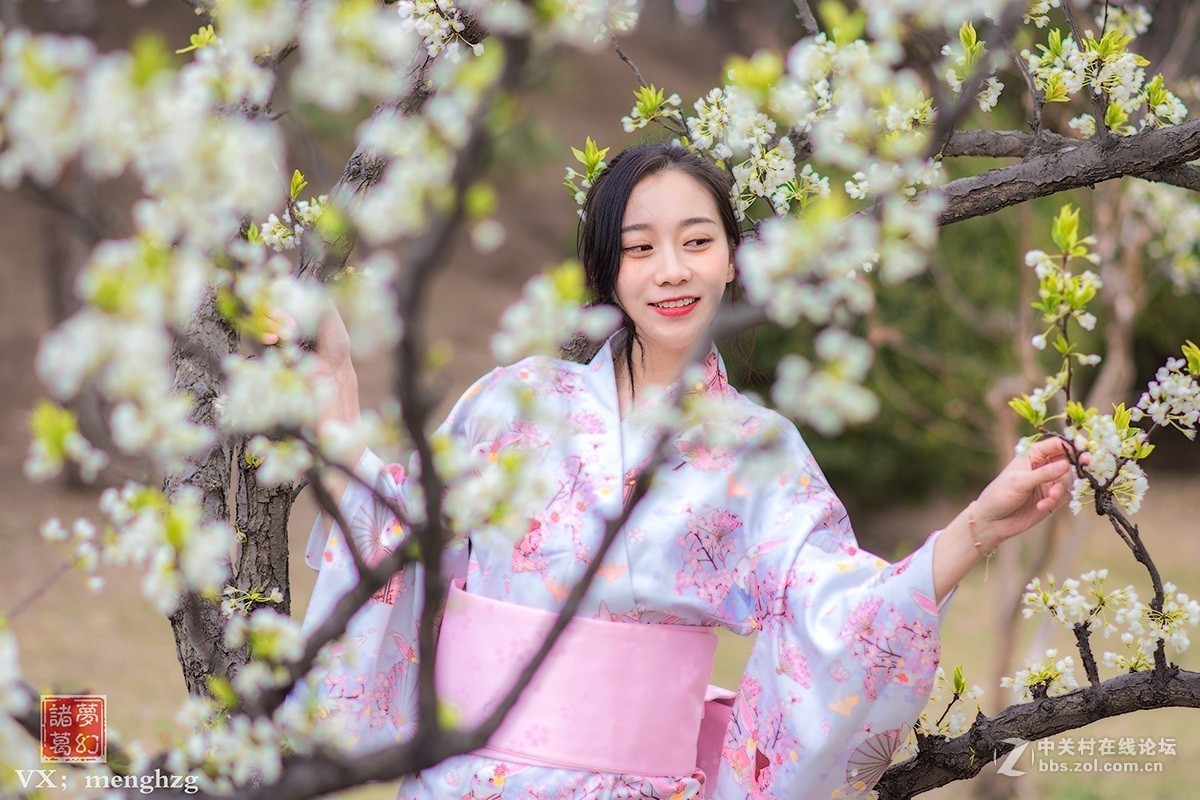 【梦幻美拍】樱花秀美映佳人