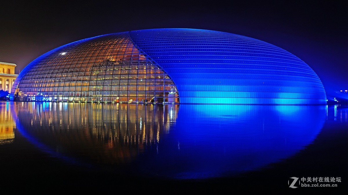 正月十五国家大剧院的美颜外貌190219(1)