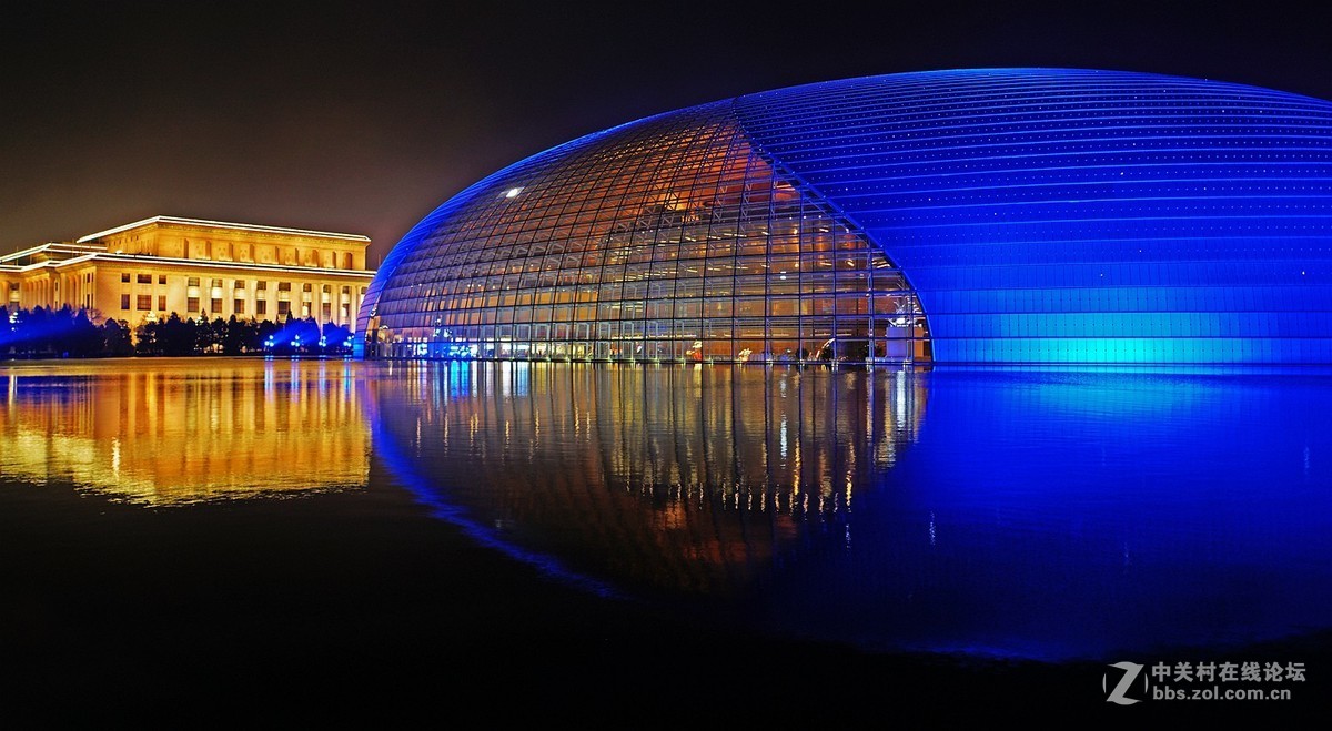 正月十五国家大剧院的美颜外貌190219(1)