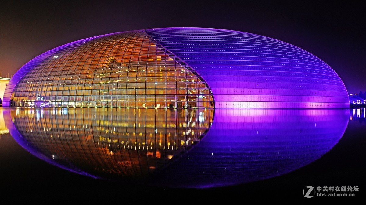 正月十五国家大剧院的美颜外貌190219(1)