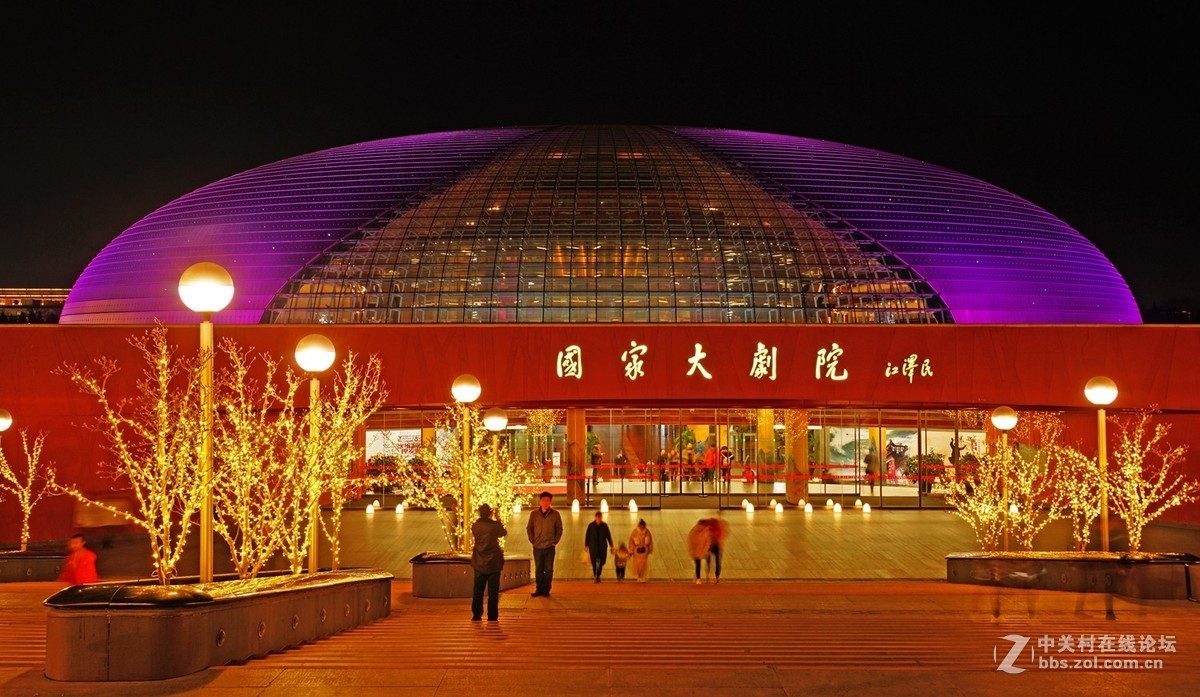 正月十五国家大剧院的美颜外貌190219(1)