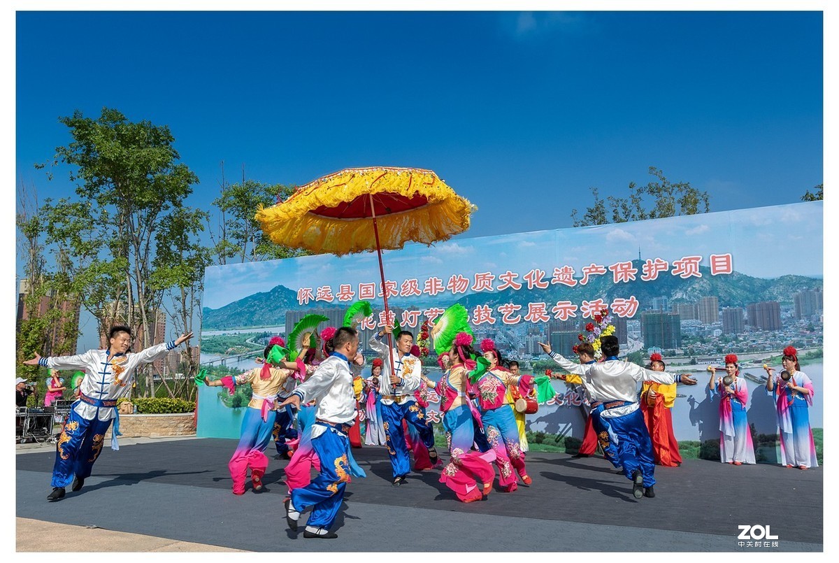 怀远县国家级非物质文化保护项目花鼓灯技艺展示