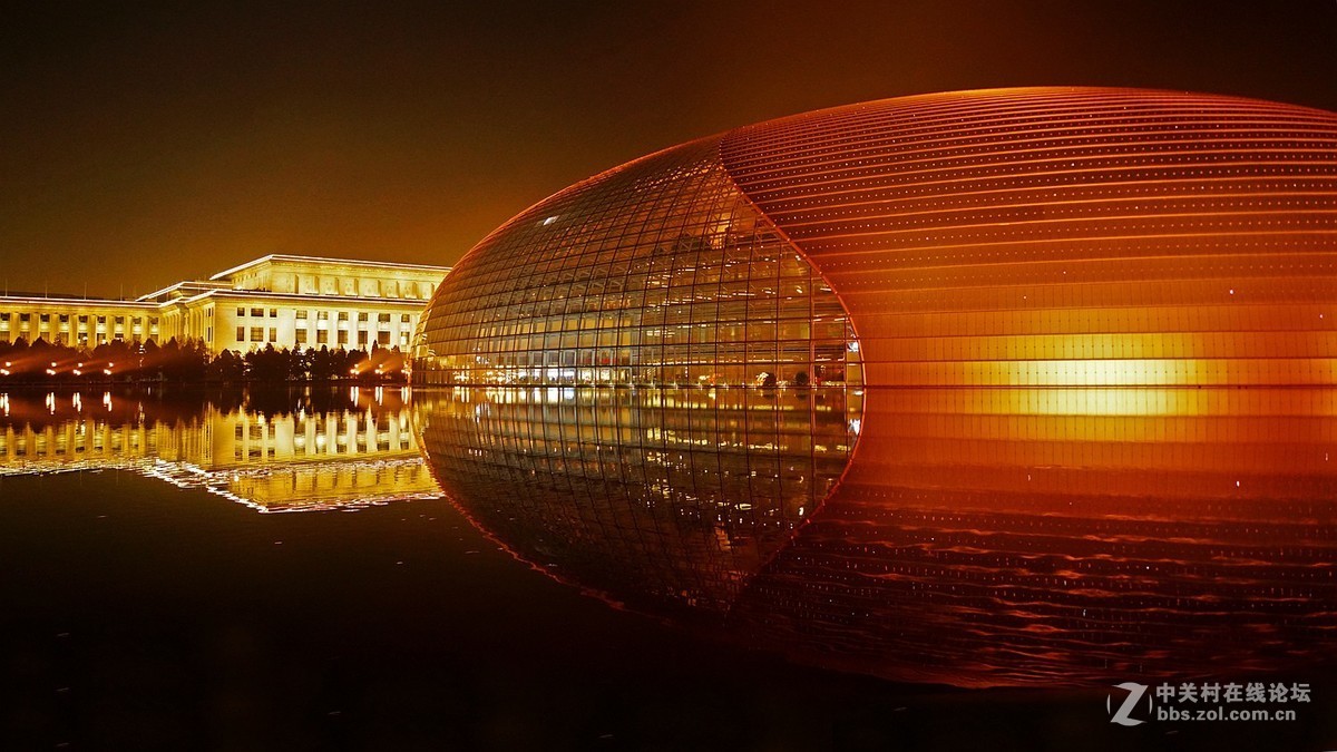 正月十五国家大剧院的美颜外貌190219(1)