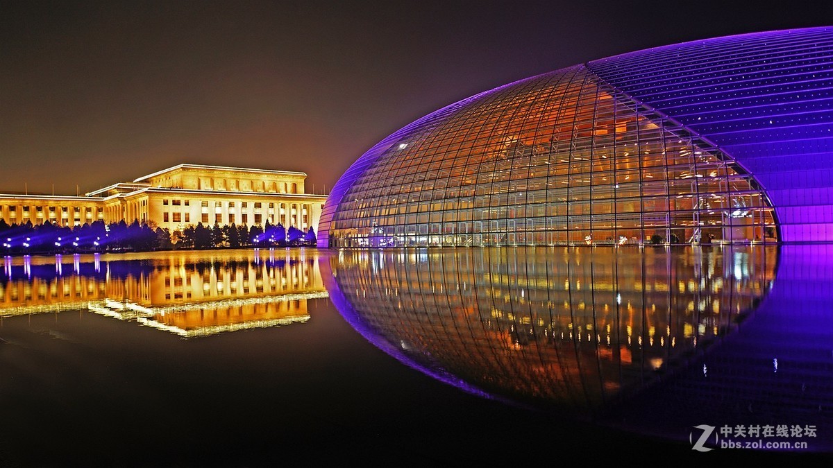 正月十五国家大剧院的美颜外貌190219(1)