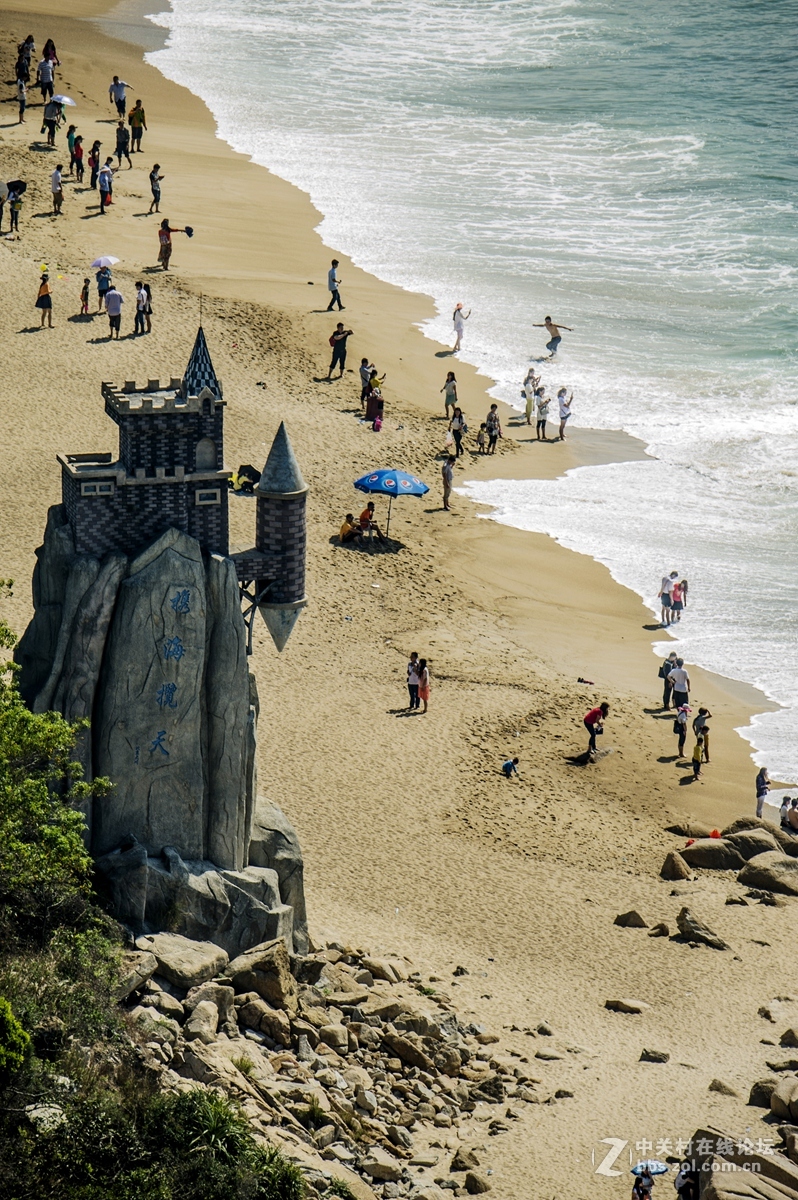 深圳17英里海滩度假人