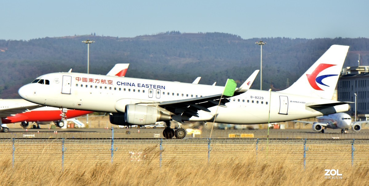 长水机场拍飞机