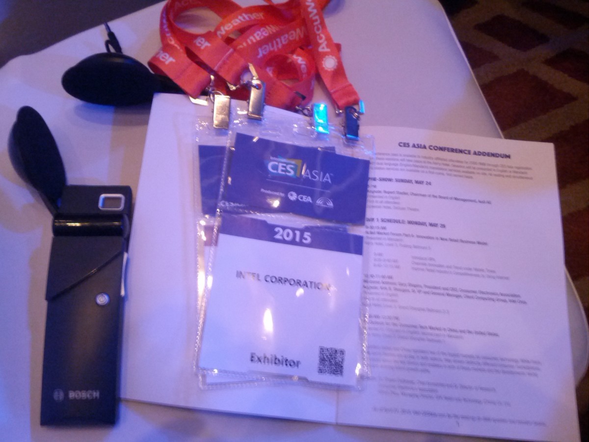 CES Aaia 2015英特尔活动