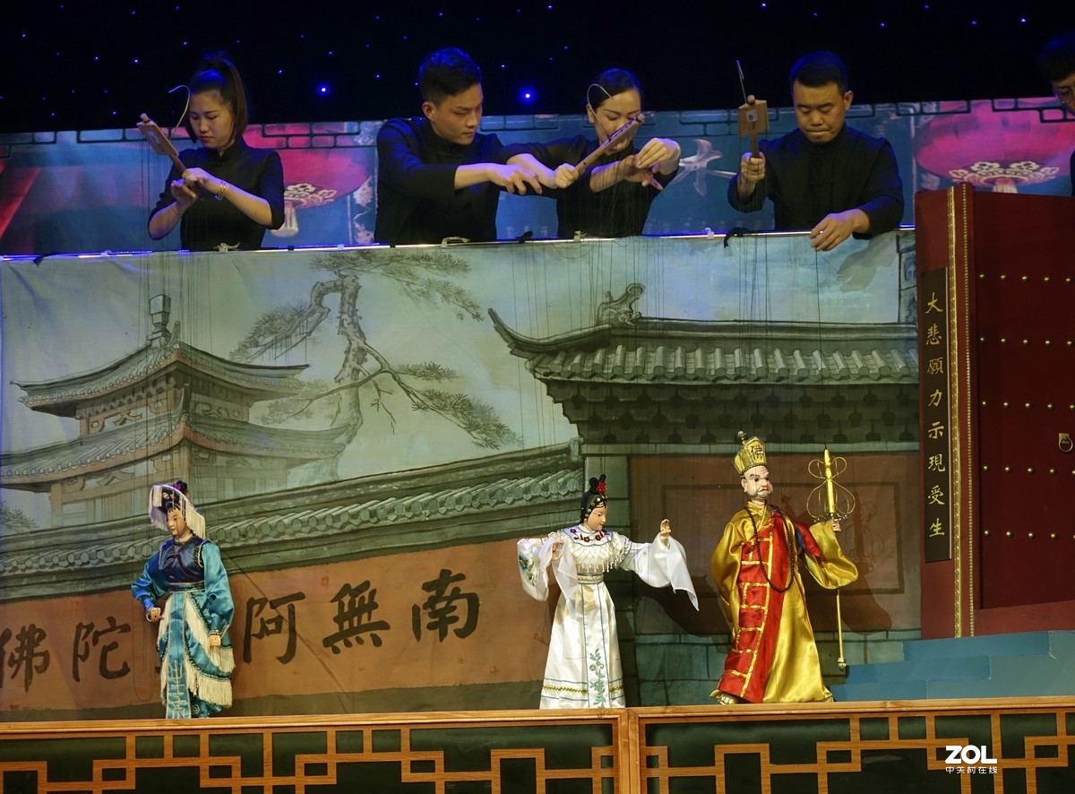 老区会昌演出上杭木偶戏水漫金山