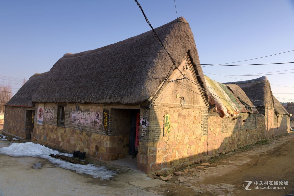 山东荣成海草房民居