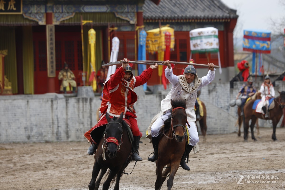 八旗马战