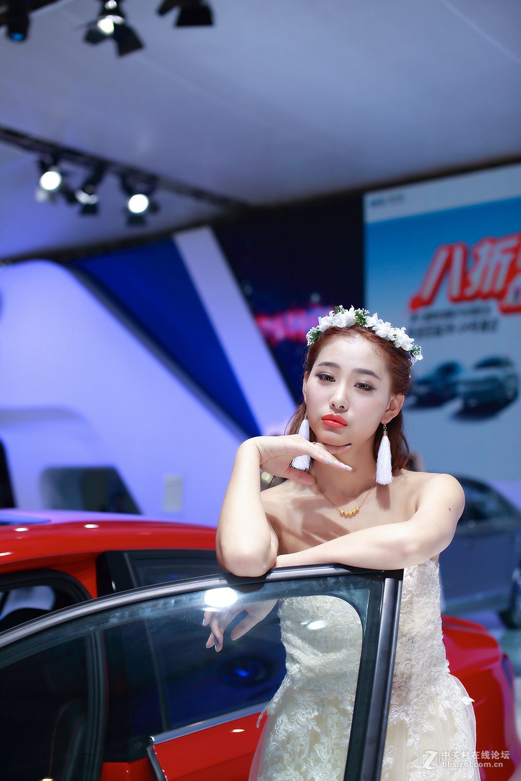 51南京车展妖艳模特