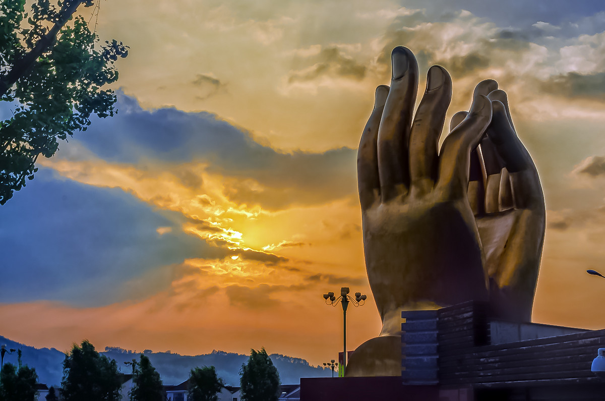 江南行  （25）  《皖九华山之大愿文化园》