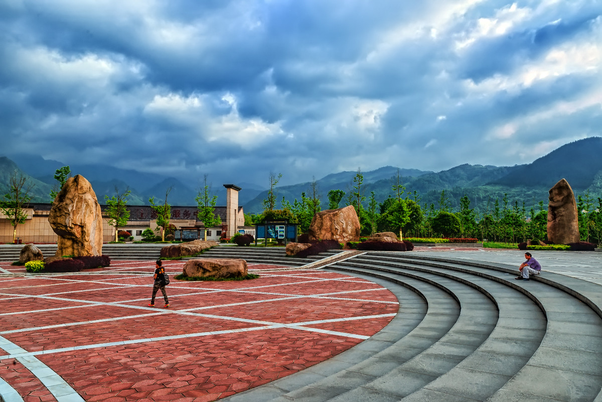 江南行  （25）  《皖九华山之大愿文化园》