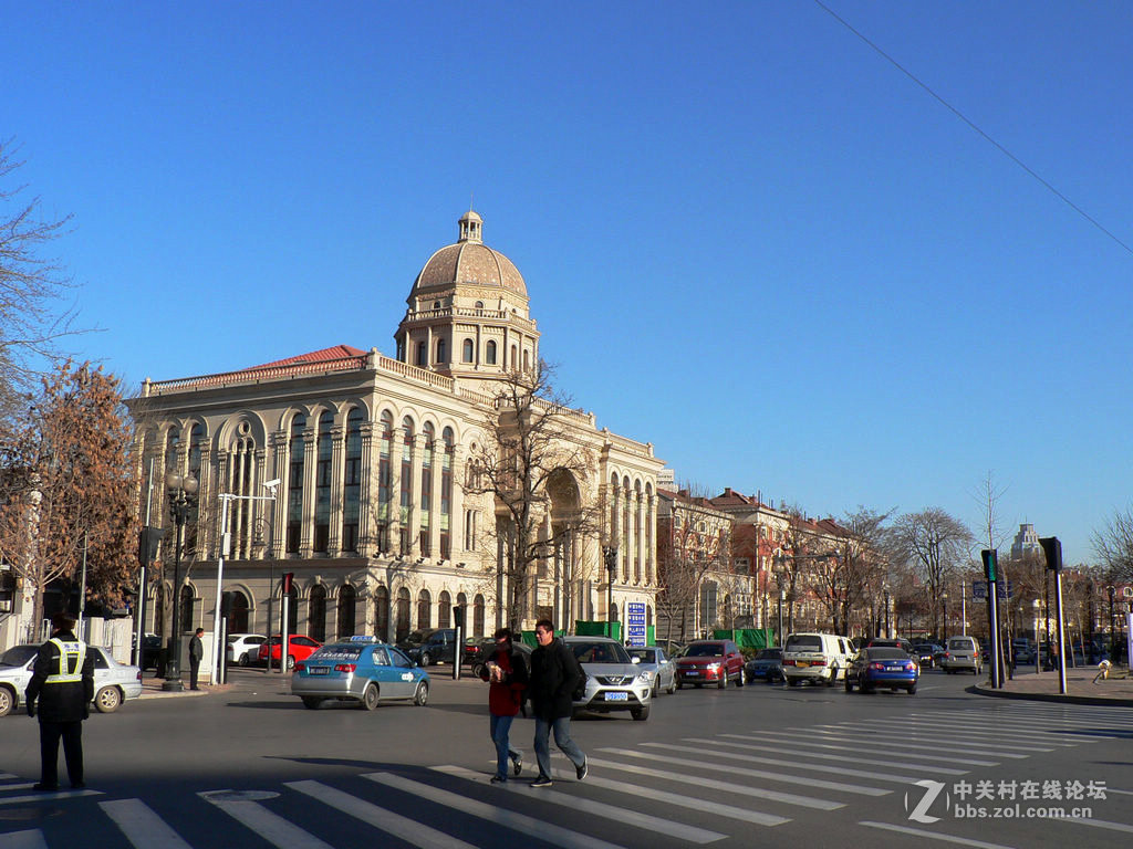 天津马场道街景