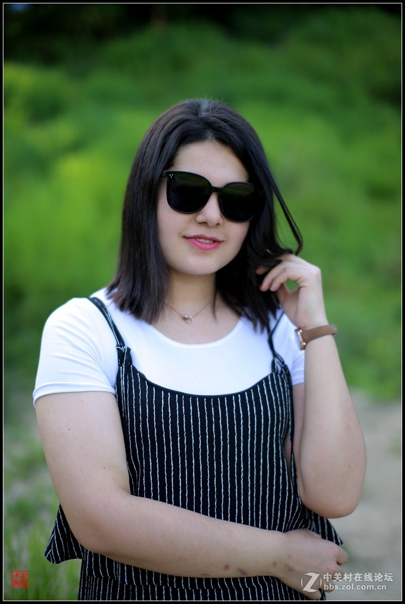 西南大学维族女生6(新方法磨皮)