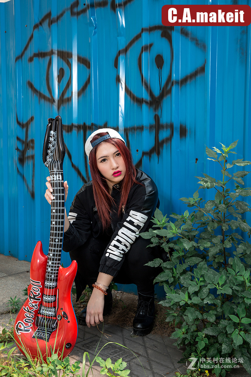 《嘻哈女孩的黑酷日记》----混合焦距嘻哈风人像