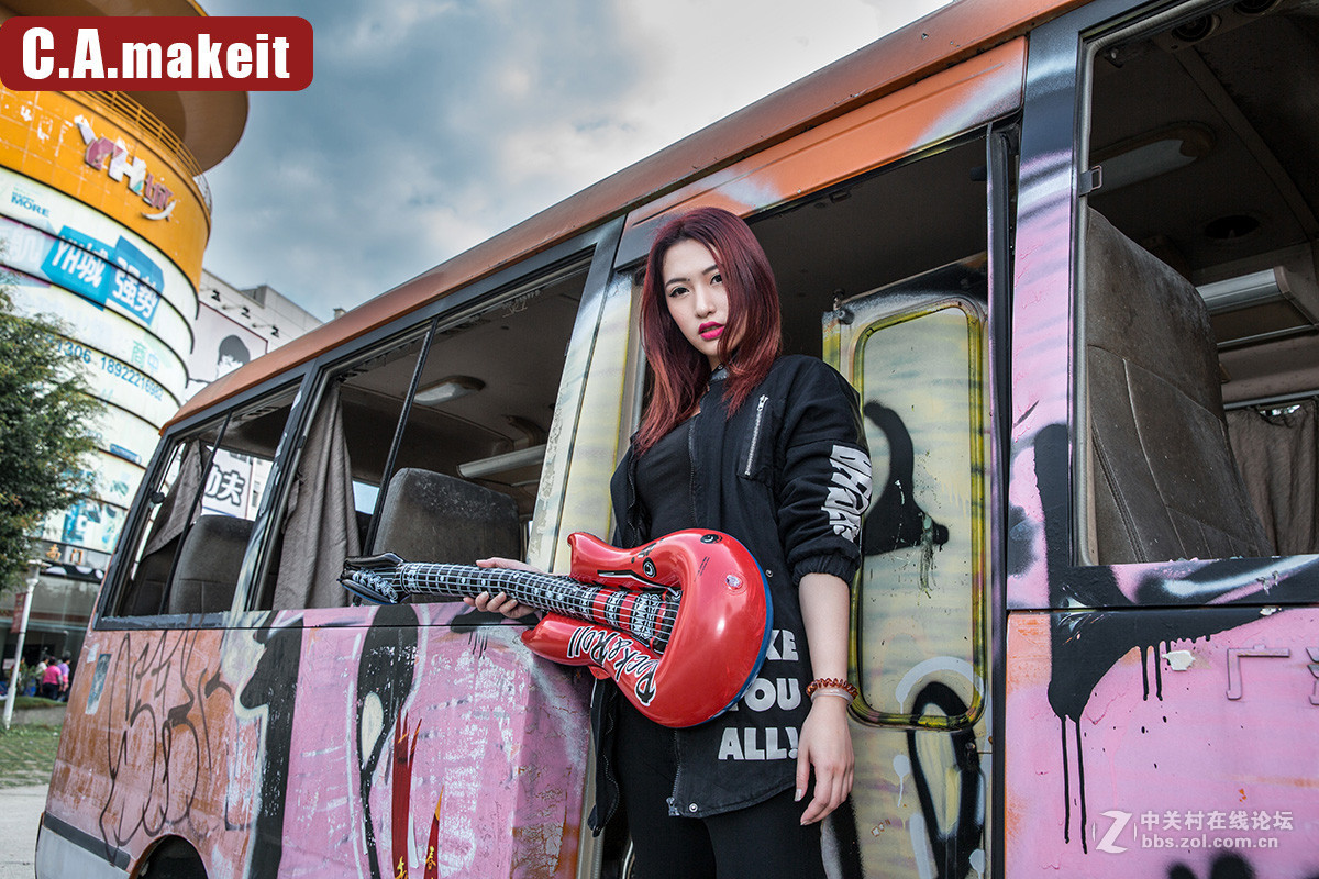 《嘻哈女孩的黑酷日记》----混合焦距嘻哈风人像