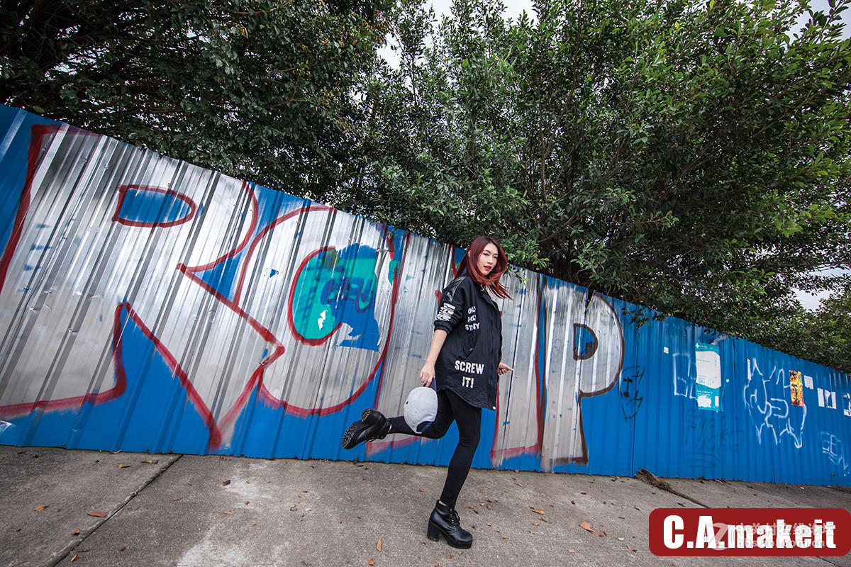 《嘻哈女孩的黑酷日记》----混合焦距嘻哈风人像