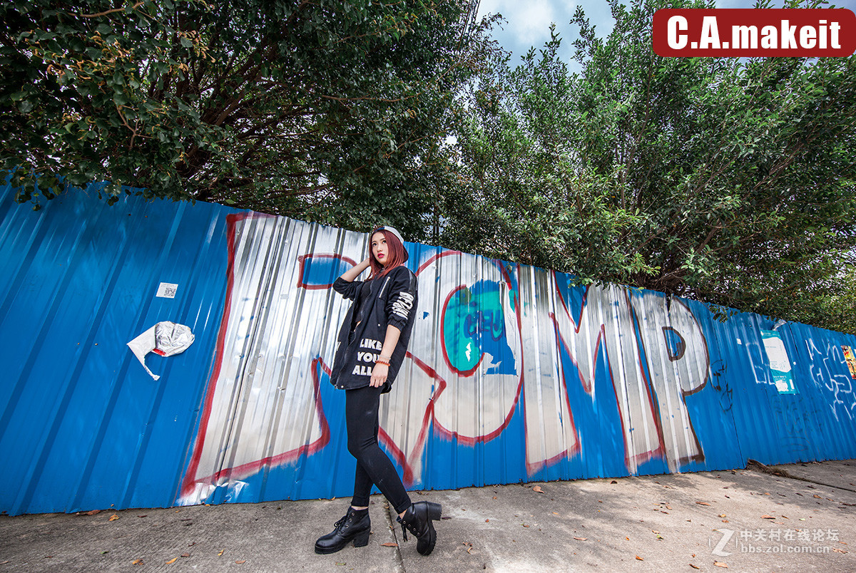 《嘻哈女孩的黑酷日记》----混合焦距嘻哈风人像