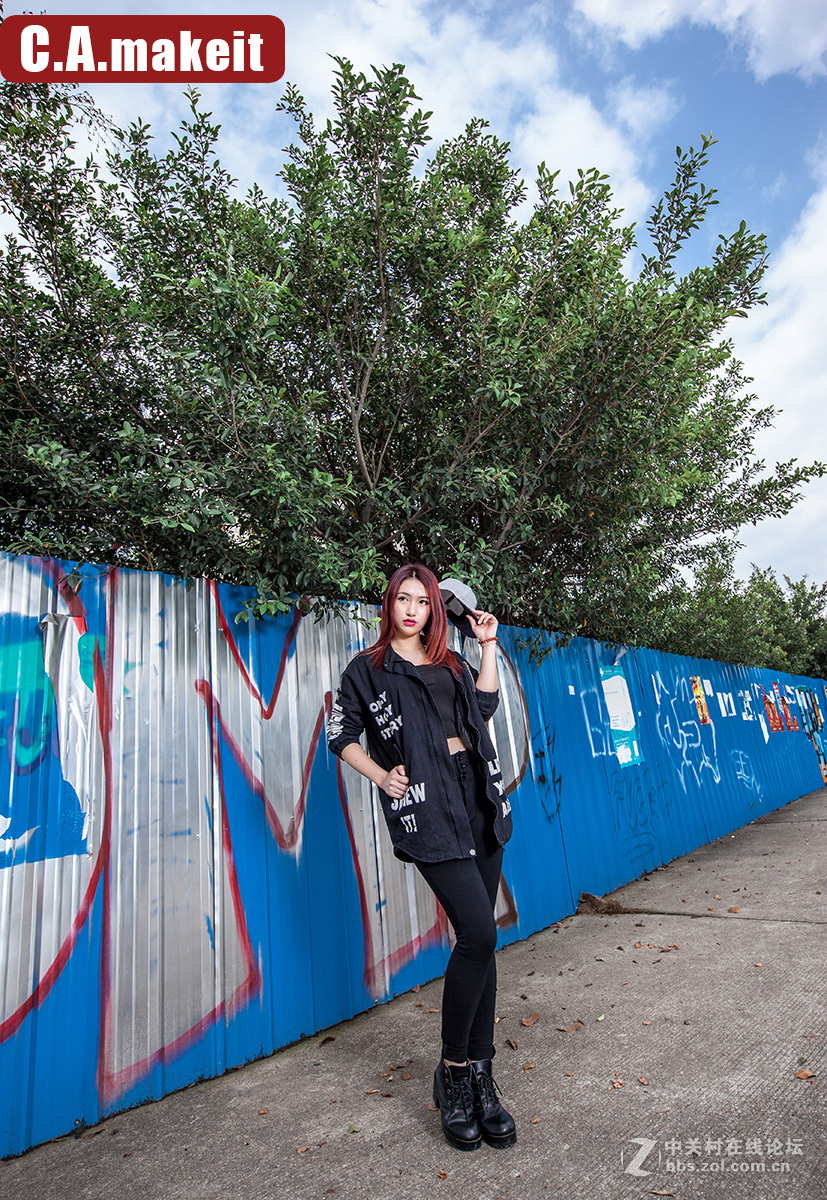 《嘻哈女孩的黑酷日记》----混合焦距嘻哈风人像