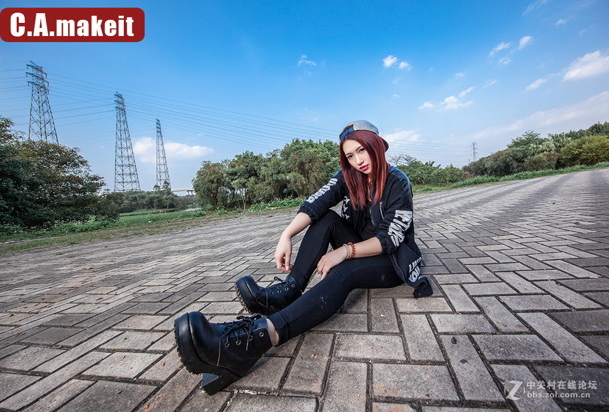 《嘻哈女孩的黑酷日记》----混合焦距嘻哈风人像