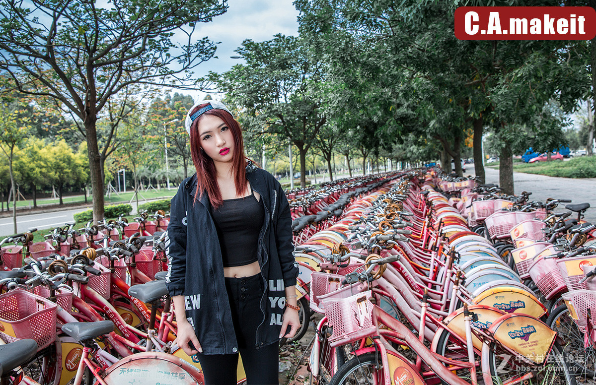 《嘻哈女孩的黑酷日记》----混合焦距嘻哈风人像