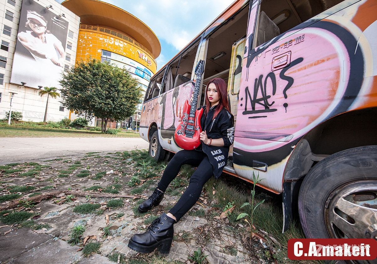 《嘻哈女孩的黑酷日记》----混合焦距嘻哈风人像