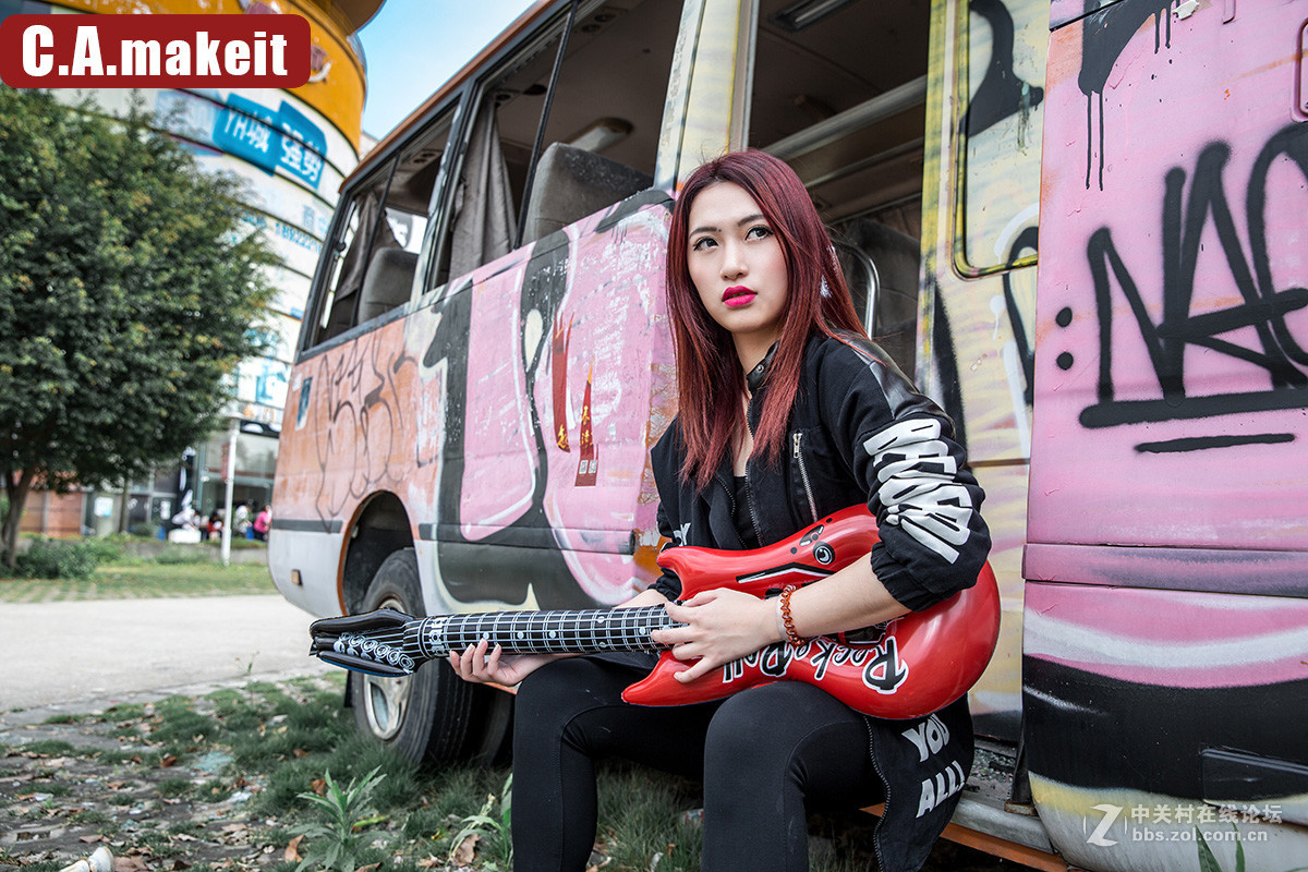 《嘻哈女孩的黑酷日记》----混合焦距嘻哈风人像