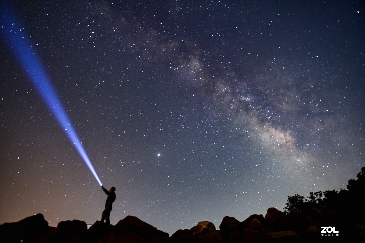 小试“星轨+银河”