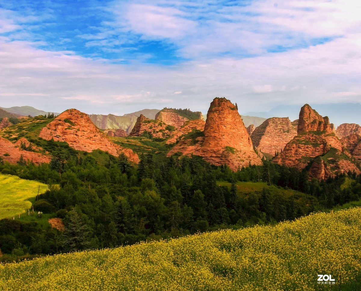 青海坎布拉公园小景