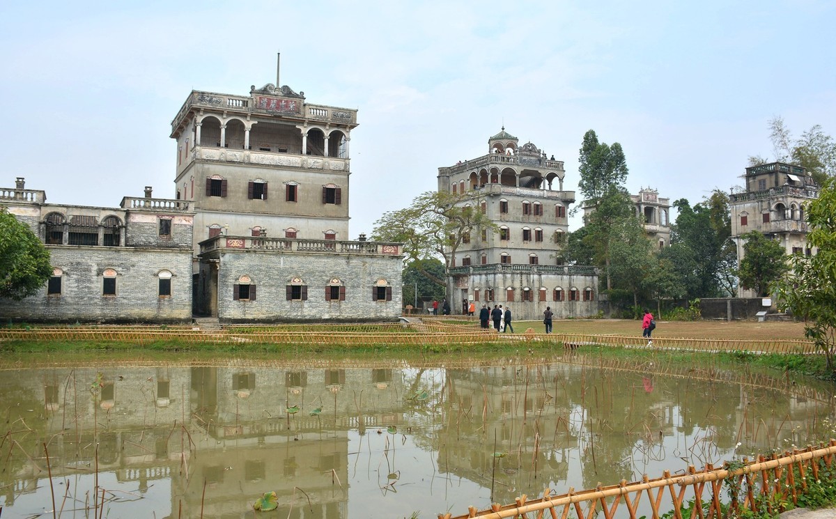 广东江门市自力村碉楼