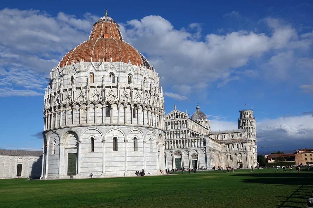 深秋欧洲四国游意大利比萨斜塔