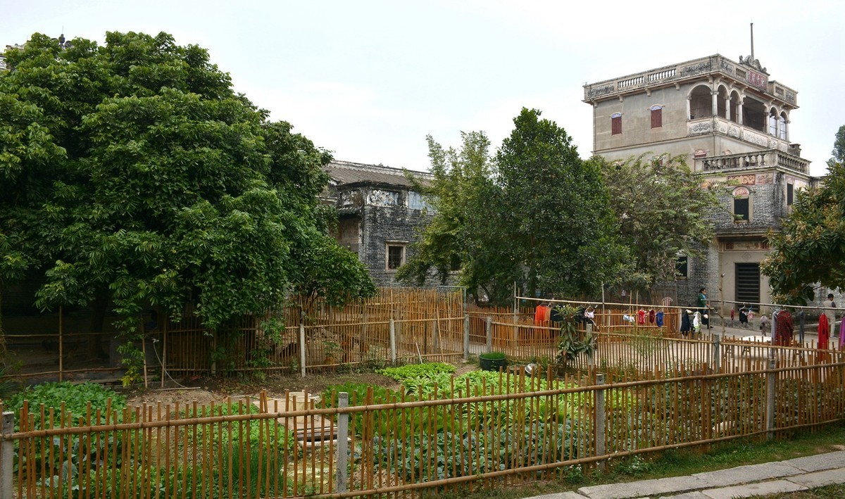 广东江门市自力村碉楼