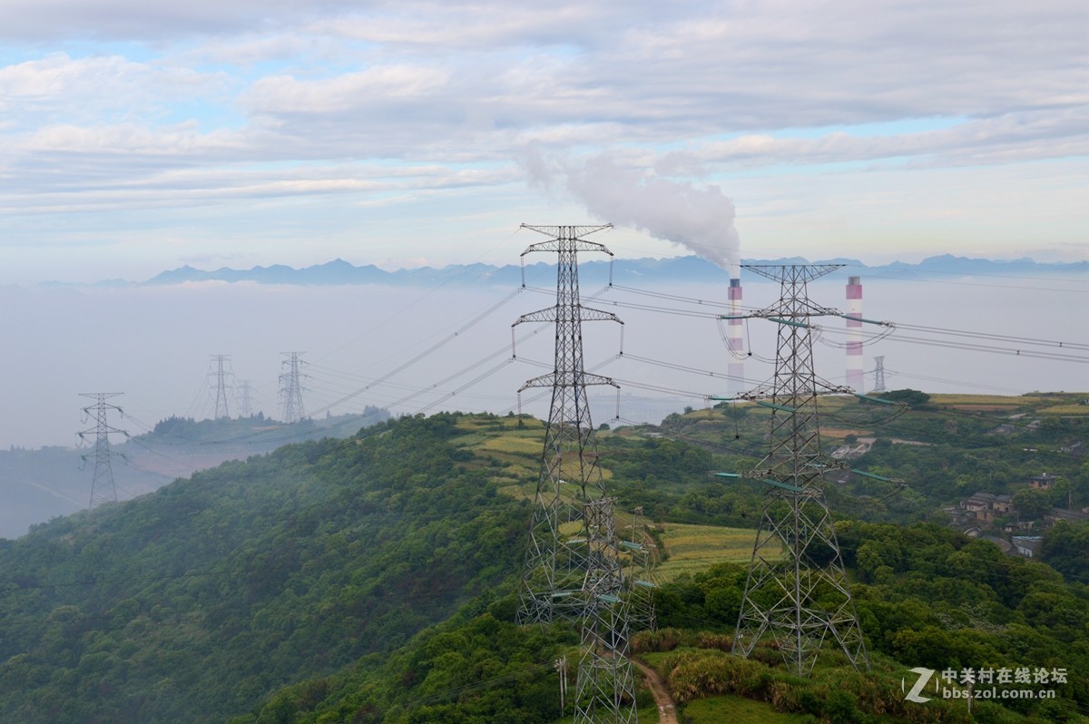 B107玉岛风光-山峦雾海- (2)