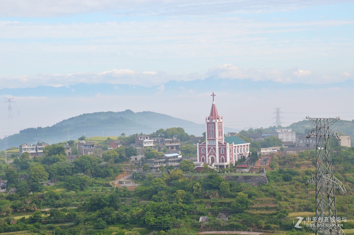B107玉岛风光-山峦雾海- (2)