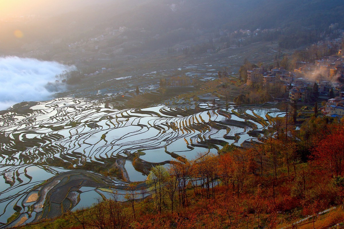 愿大地雕塑永存人间