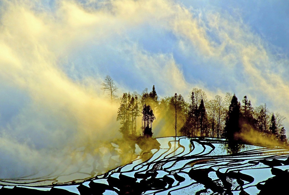 愿大地雕塑永存人间