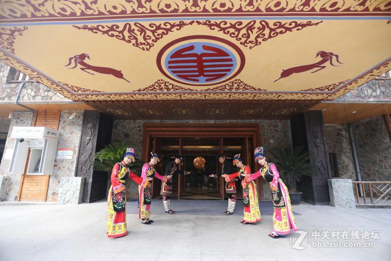 感受了一把羌族人民的民族文化