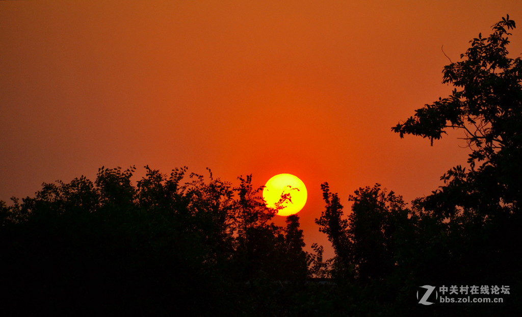 三河古镇之日落！